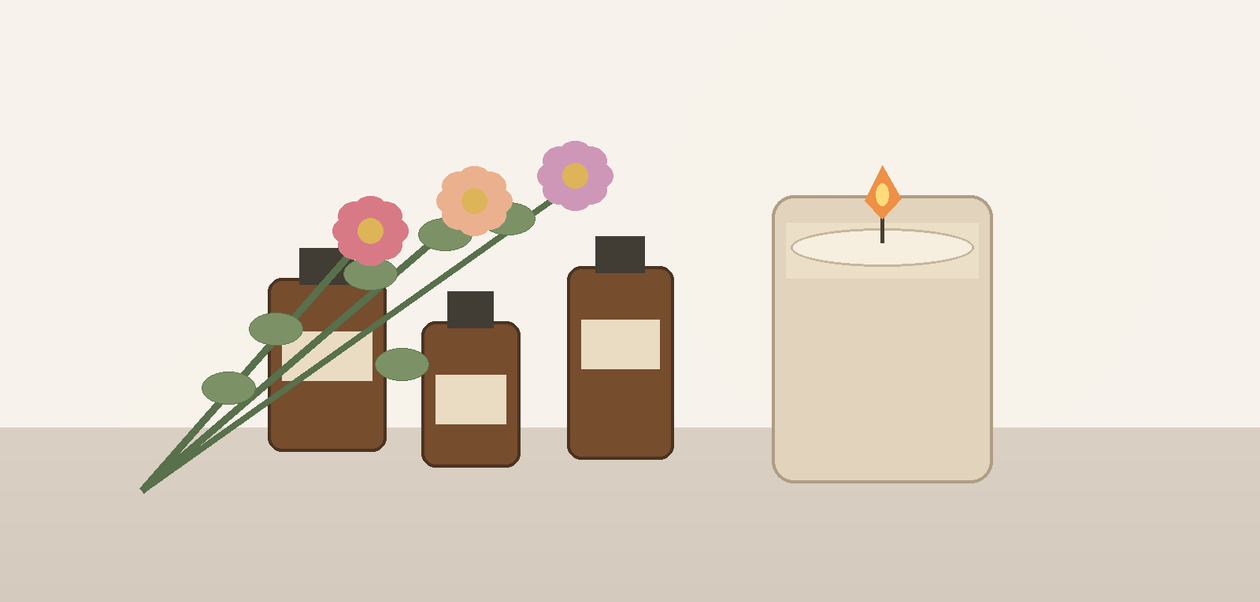 how to layer fragrances for a unique scented candle